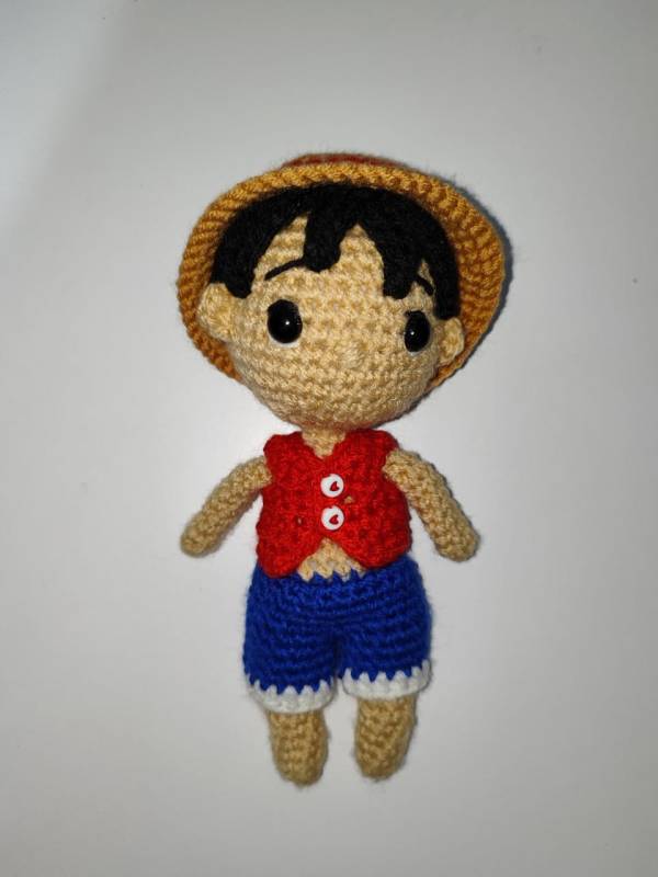 Luffy Crochet Doll - One Piece