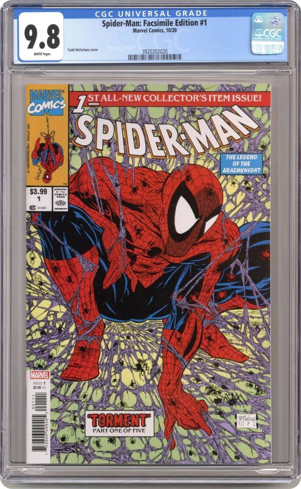 Spider-Man #1- CGC 9.8