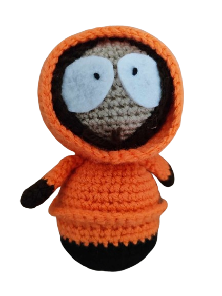 Kenny McCormick (South Park) Crochet Doll