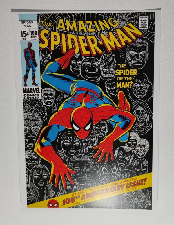 The Amazing Spider-Man #100 Poster A3