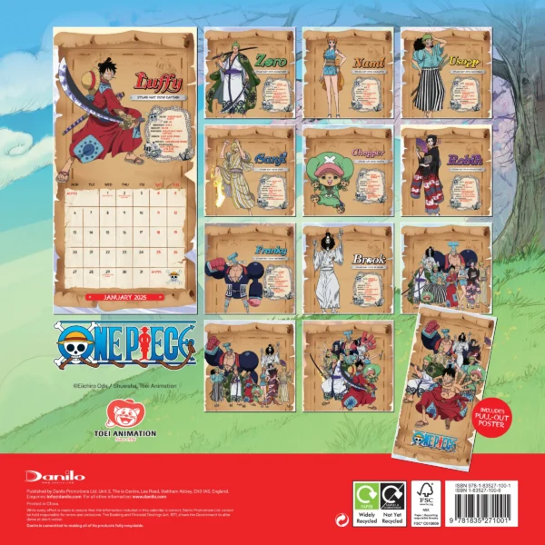 Calendar 2025 One Piece - Image 2