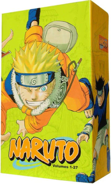 英語版　コミックス　NARUTO Box 1 蓋無し　1〜27巻　特典付き Naruto Box Set 1: Volumes 1-27 - Cypronite Comic Book Store