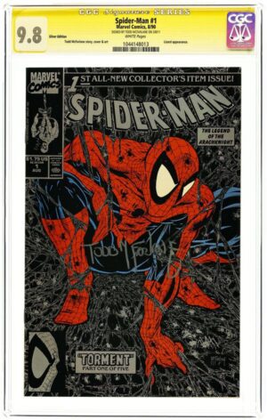 Spider-Man - Vol. 1 #1 CGC 9.8 Signed By McFarlane