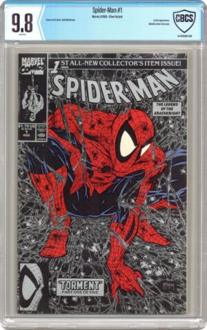 Spider-Man - Vol. 1 #1 (Silver Edition) CBCS 9.8