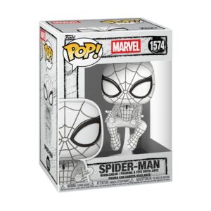 Funko Pop! Marvel: Spider-Man - Spider-Man (Sketched) #1574 Bobble-Head Vinyl Figure