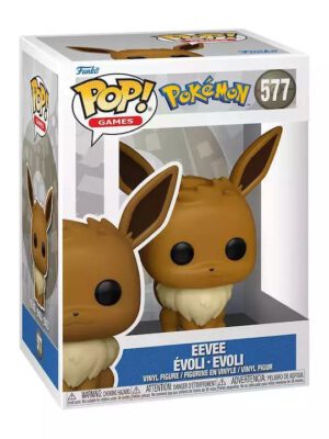 Funko Pop! Games: Pokemon - Eevee Evoli Evoli #577 Vinyl Figure