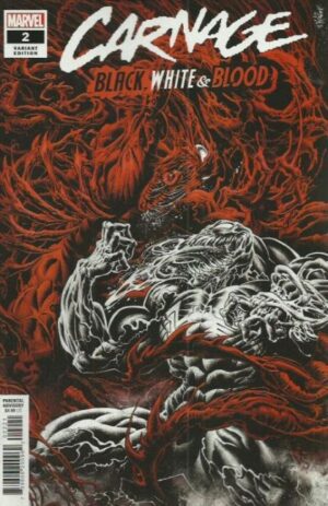 Carnage: Black - White & Blood # 2B