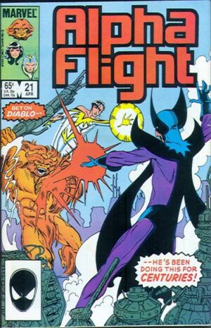 Alpha Flight - Vol. 1 # 21A