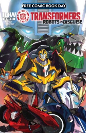 Free Comic Book Day 2015 (Transformers Robots in Disguise) #