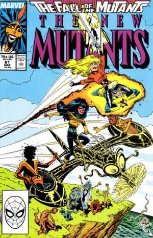 New Mutants - Vol. 1 # 61A