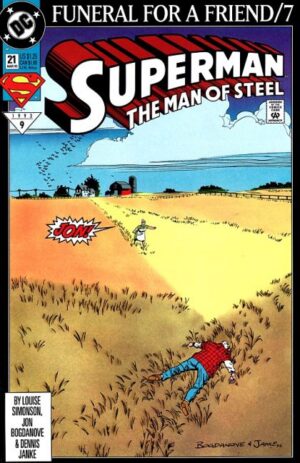 Superman: The Man of Steel # 21A