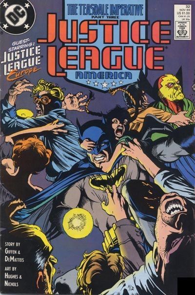 Justice League / International / America # 32A