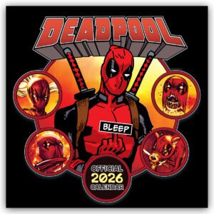 Deadpool - Official Calendar 2026