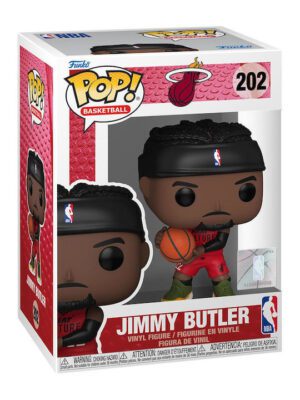 Funko Pop! Basketball: NBA Heat - Jimmy Butler (City Edition 24-25) #202 Vinyl Figure