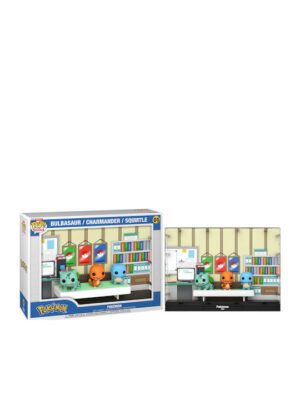 Funko Pop! Moment Deluxe: Pokemon Starters (1996) - Bulbasaur, Charmander, Squirtle #01 Vinyl Figure