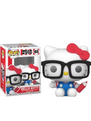 Funko Pop! Sanrio: Hello Kitty - Hello Kitty (Nerd) #65 Vinyl Figure