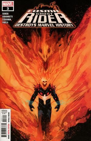 Cosmic Ghost Rider Destroys Marvel History # 3A