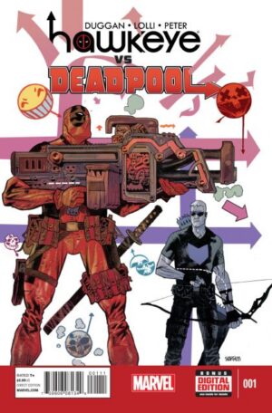Hawkeye vs. Deadpool # 1A