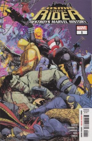 Cosmic Ghost Rider Destroys Marvel History # 1A