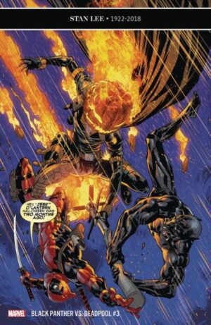 Black Panther vs. Deadpool # 3A