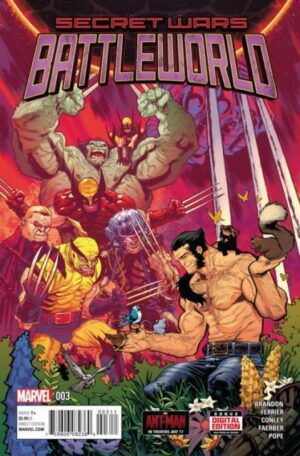 Secret Wars: Battleworld # 3A