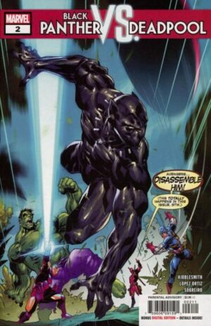 Black Panther vs. Deadpool # 2A