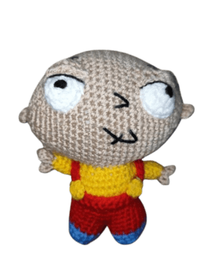 Stewie Griffin (Family Guy) Crochet Doll