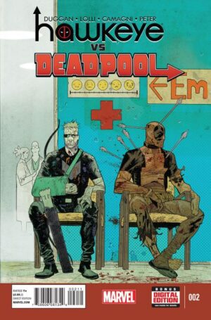 Hawkeye vs. Deadpool # 2